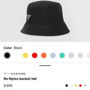 COPY - Men’s Black Prada Re-Nylon Bucket Hat!